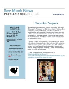 thumbnail of Nov 2023 newsletter