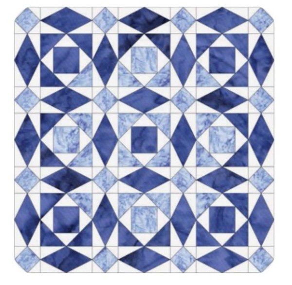 Blue and white Storm at Sea