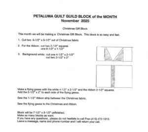 Dec Block of the Month